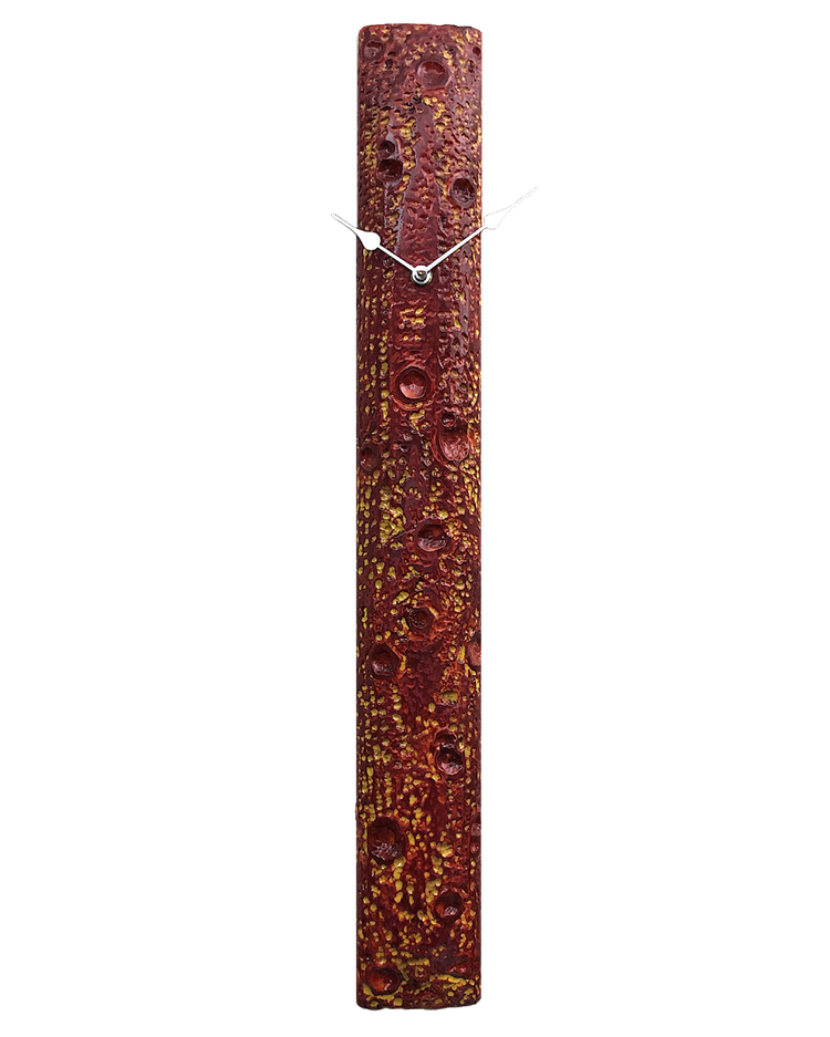 Textured Wood Clock Art - Novos 0002 — Korzen Designs